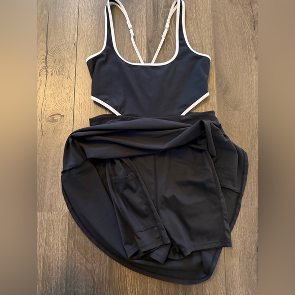 Abercrombie & Fitch active Traveler tennis preppy mini dress Size Small - Picture 8 of 12